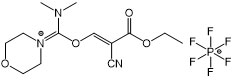 1-[1-(Cyano-2-ethoxy-2-oxoethylideneaMinooxy)-diMethylaMino-Morpholino]-uroniuM hexafluorophosphate